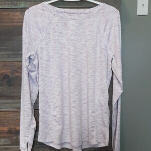 Women's Lavender Long Sleeve Top